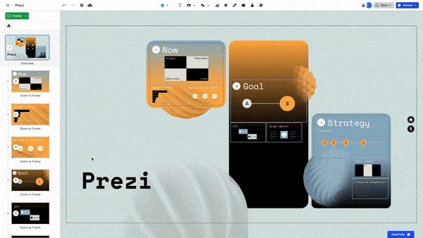 Downloading your Prezi Design projects as GIFs – Prezi Support Center