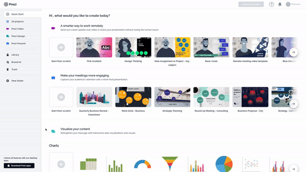 Downloading your Prezi Design projects as GIFs – Prezi Support Center