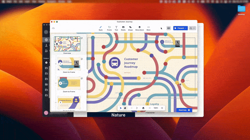 3. Auto-scrolling in Presenter View.gif