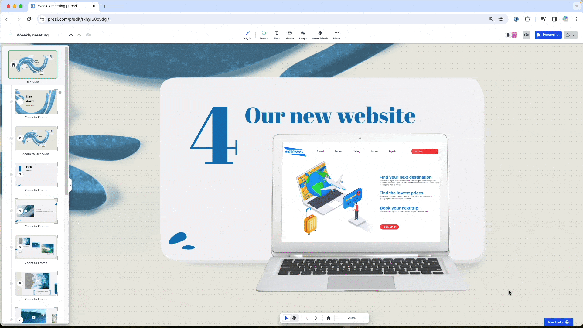 Object Locking In Prezi Present Prezi Support Center