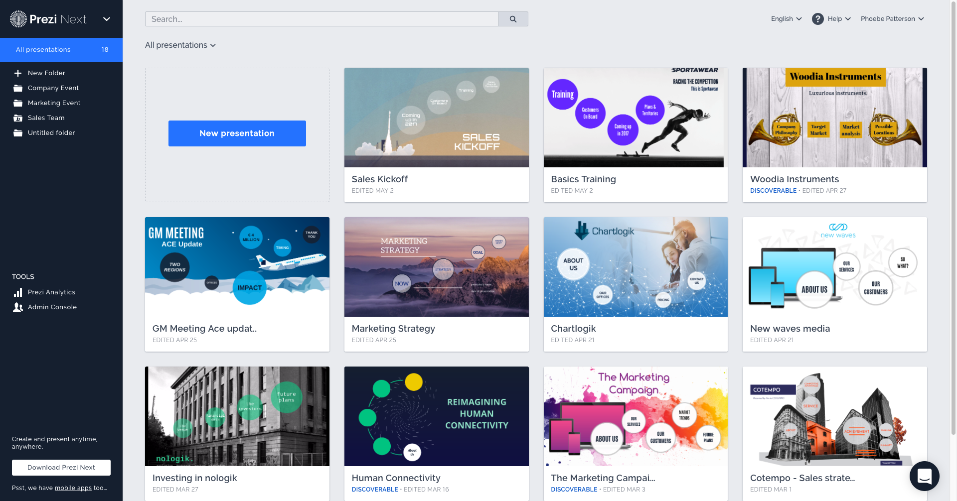 SCARICARE PRESENTAZIONI DA PREZI
