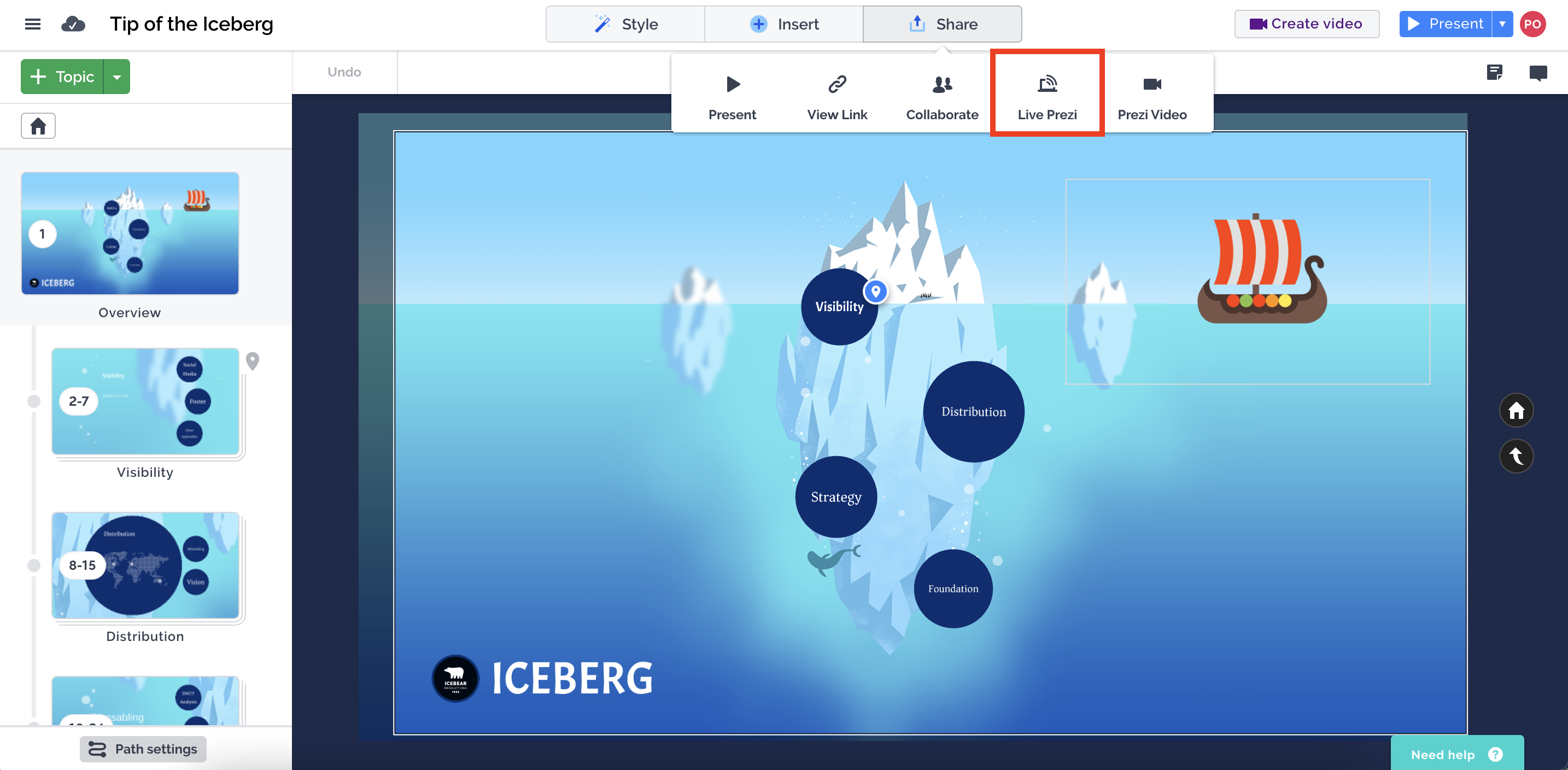Giving A Presentation With Live Prezi Prezi Support Center